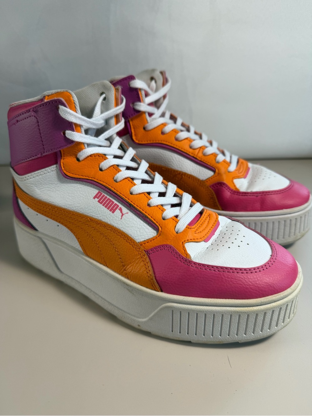 Size 7- PUMA Karmen Rebelle Mid Multicolor
